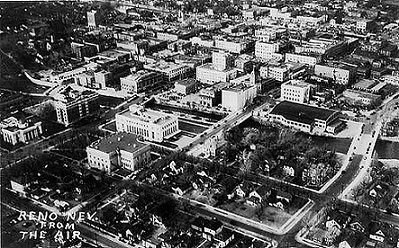 Reno Aerial Post Card