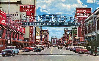 Reno Arch, Downtown Reno Nevada