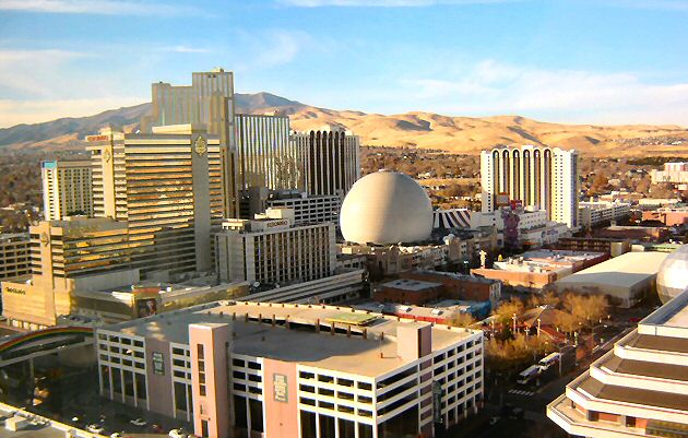 Downtown Reno (from Harrahs)