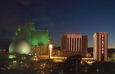 Reno Nevada skyline