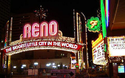 Reno Biggest Little City Sign