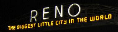 Reno Biggest Little City Sign